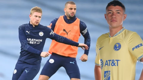 Walker, De Bruyn, Manchester City, Emilio Lara, América