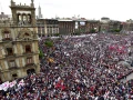 AMLO se plantó frente a un Zócalo completamente lleno en su Informe de Gobierno 2021.