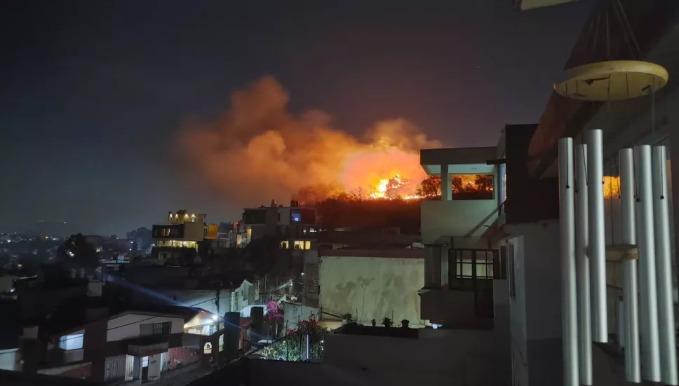 Incendio en Atizapán, Edomex