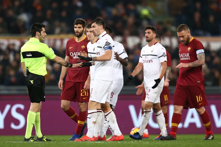AS Roma v AC Milan - Italian Serie A