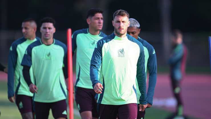 Entrenamiento Selección Mexicana
