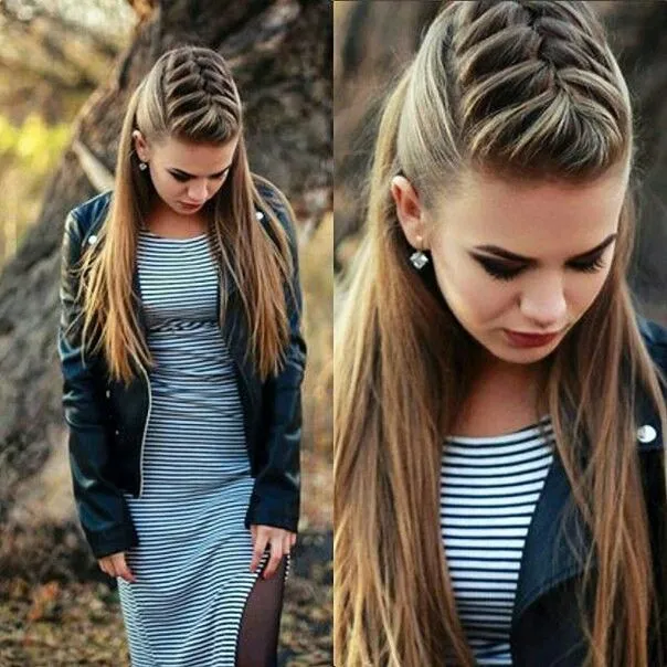 39 ideas de peinados semi recogidos elegantes: puede ser en cabello lacio o chino y te verás preciosa
