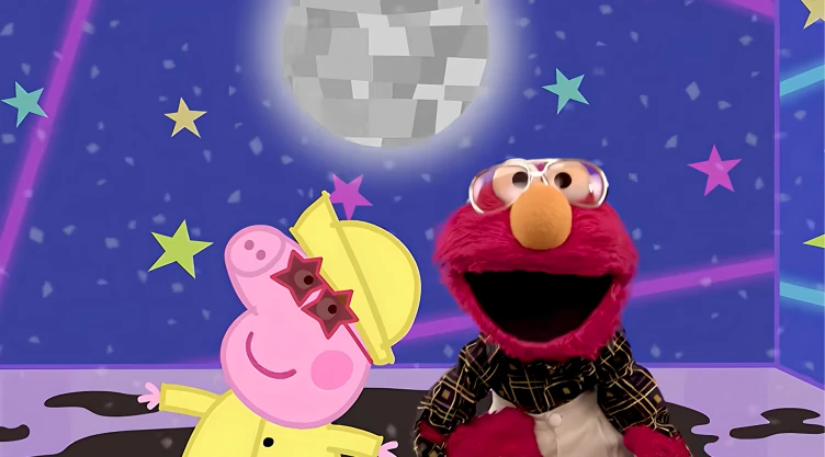 La nueva canción de Peppa Pig y Elmo para que los niños bailen y disfruten de los días lluviosos