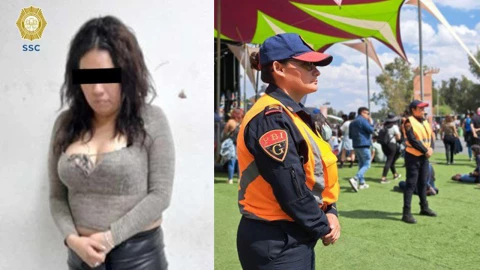 Policías de CDMX detienen a mujer acusada de robar celulares en el Vive Latino 2023
