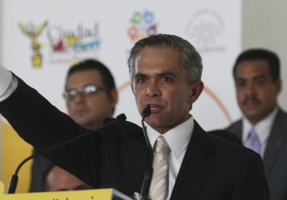 Miguel Ángel Mancera, jefe de Gobierno del Distrito Federal