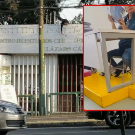 IPN separa a profesor que arrojó cuaderno a una alumna