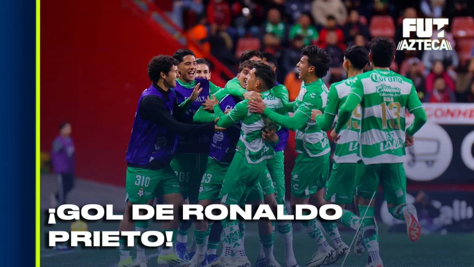 Ronaldo Prieto gol Xolos Santos Jornada 12 Clausura 2024 Liga BBVA MX