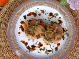 Bombas de papa con tocino