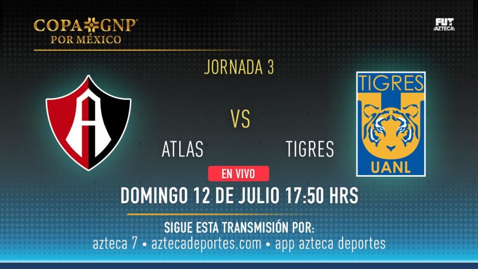 En Vivo Atlas Vs Tigres En La Copa Gnp Por Mexico