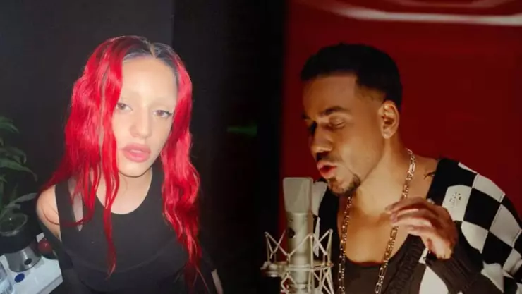 Rosalía y Romeo Santos