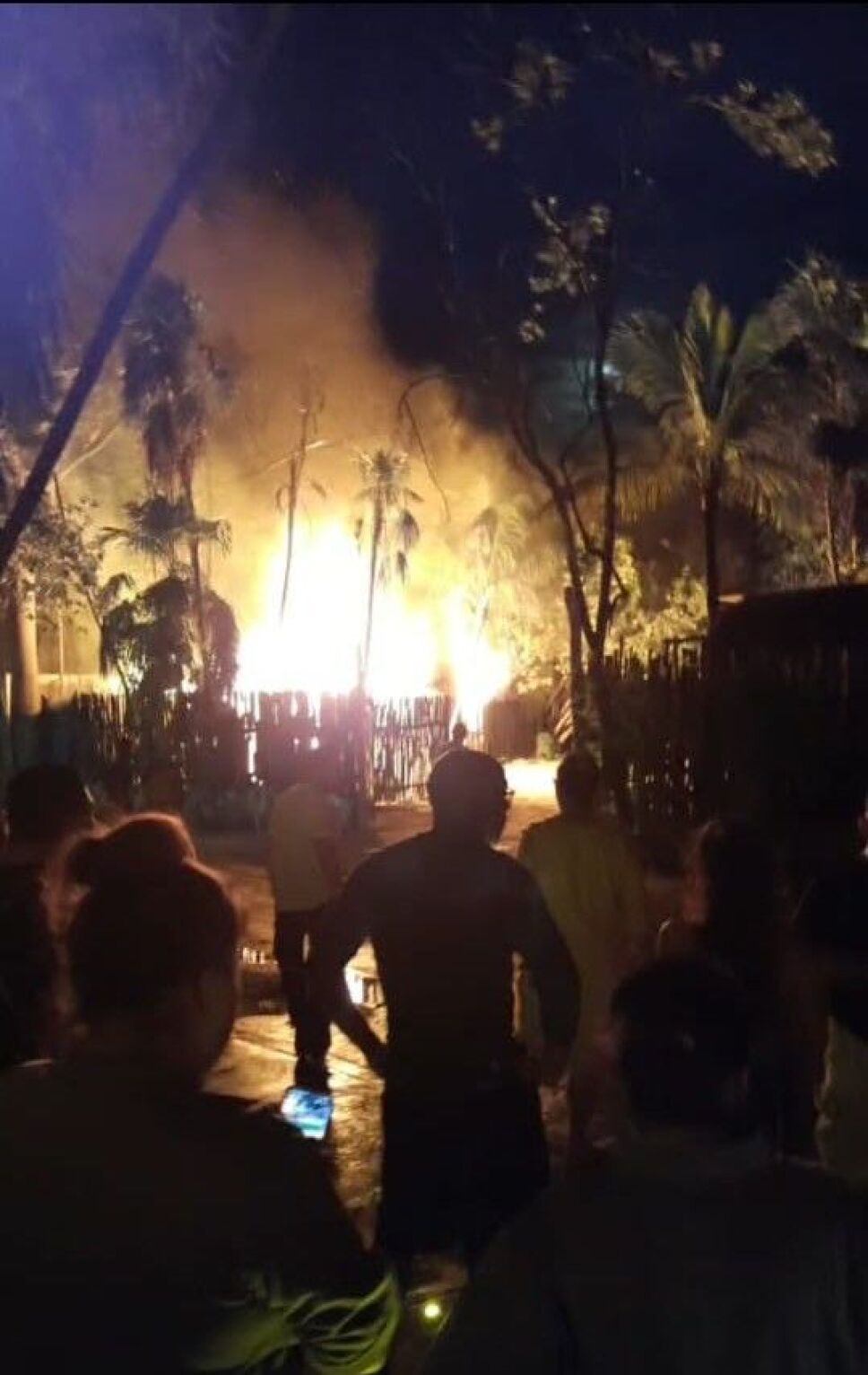 incendio de la zona hotelera de tulum