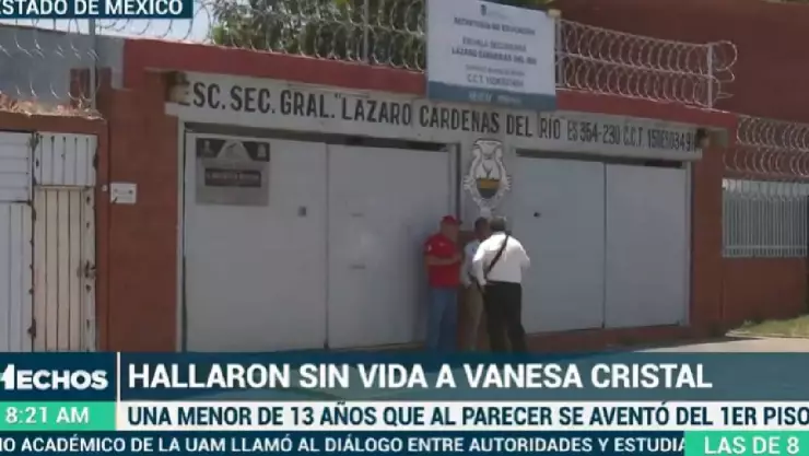 menor muere dentro de secundaria en EdoMex