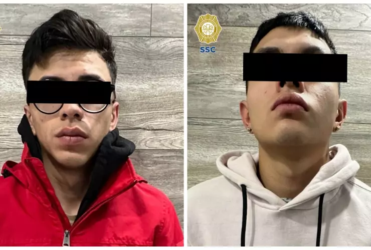 Kevin Kalid “N”, “El Parisi”, fue detenido con dos hombres.