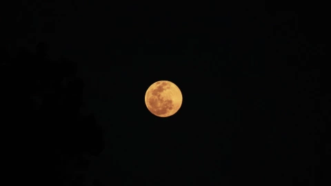 luna rosa asi se vio en yucatan