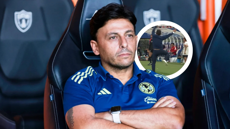 El video del festejo de Ángel Villacampa en el Clásico Nacional