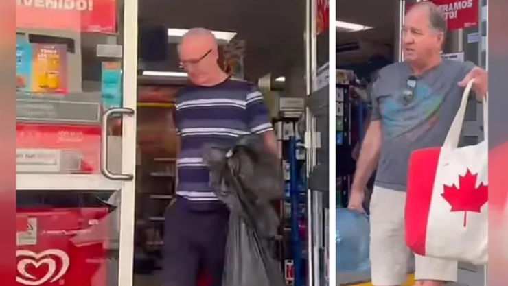 Extranjeros robando en Puerto Vallarta