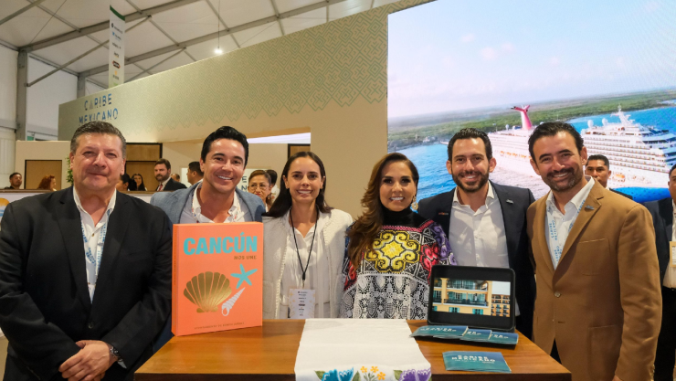 ¡Con corte de listón! Inauguran Pabellón del Caribe Mexicano en el Tianguis Turístico de México 2025.jpg