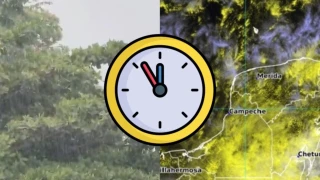 Esta es la hora EXACTA en que habrá lluvias en Campeche HOY, martes 25 de noviembre de 2025