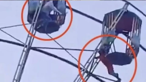 VIDEO_ ¡Momento de terror! Niña cae de la rueda de la fortuna.jpg