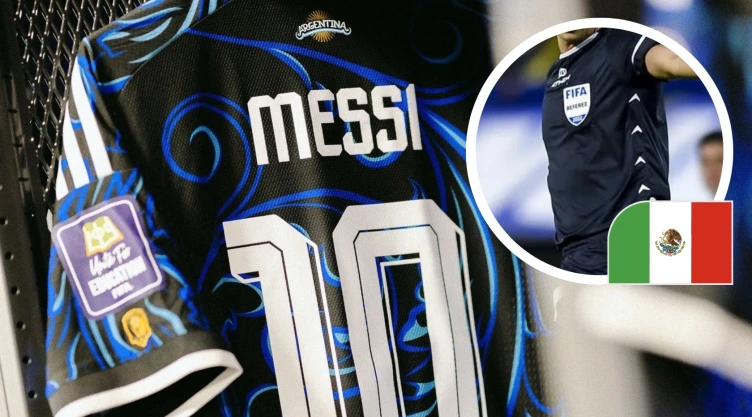 Árbitro mexicano revela confrontación con Lionel Messi