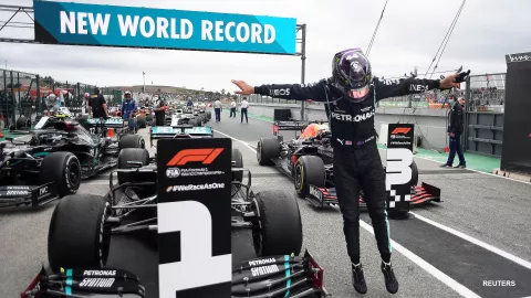 Lewis Hamilton gana el GP de Portugal