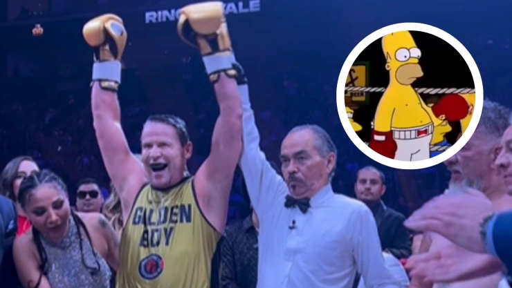 La técnica de Los Simpsons que Alfredo Adame “usó" en el Ring Royale 2026