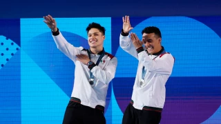 Tercera medalla para México ¡Plata en clavados por Osmar Olvera y Juan Manuel Celaya!