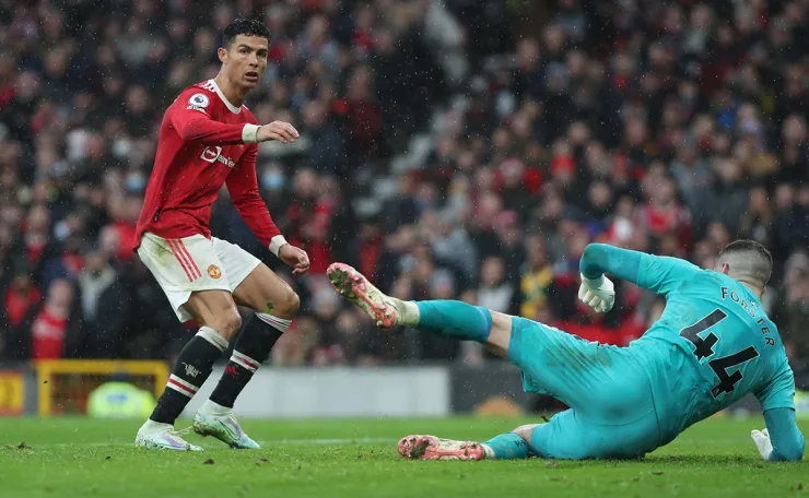 Cristiano Ronaldo no encuentra el gol