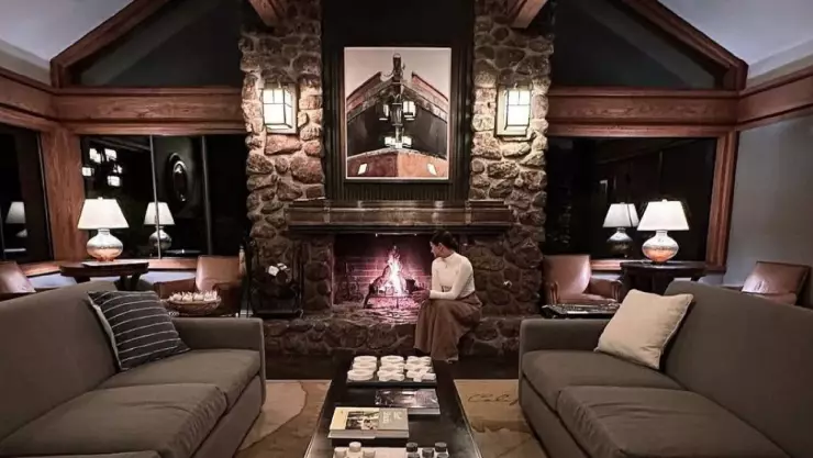 una vista de cómo se ven las lujosas habitaciones por dentro