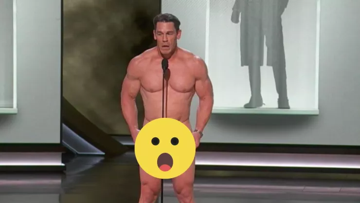 Jonh Cena en la entrega de los premisos Oscar 2024