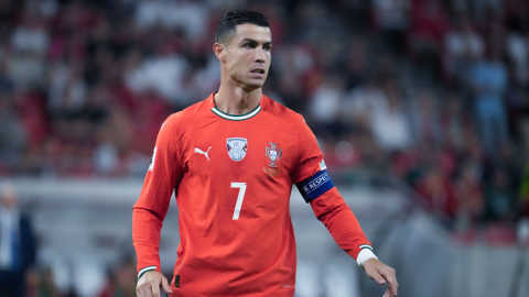 Cristiano Ronaldo, delantero de Portugal