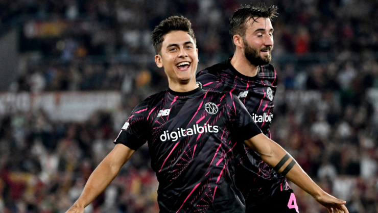 Paulo Dybala con la Roma