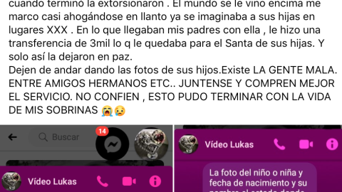 videos navidad extorsion