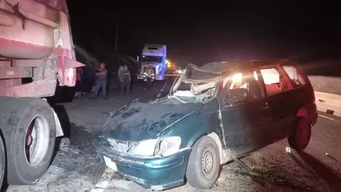 Joven embarazada muere en choque vehicular