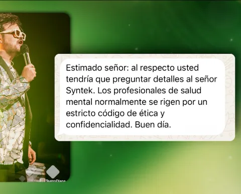 Psiquiatra de Aleks Syntek reacciona a los detalles de su estado de salud