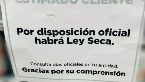 Los supermercados que no venderán alcohol por la Ley Seca en Yucatán el 15 y 16 de septiembre de 2024