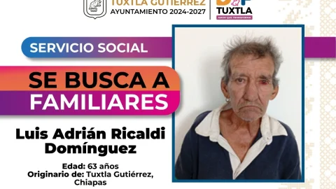 Luis Adrián fue hallado en una situación de riesgo por omisión de cuidados
