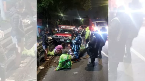 CDMX: Tres trabajadores de limpieza fueron atropellados y fracturados en Tlalpan