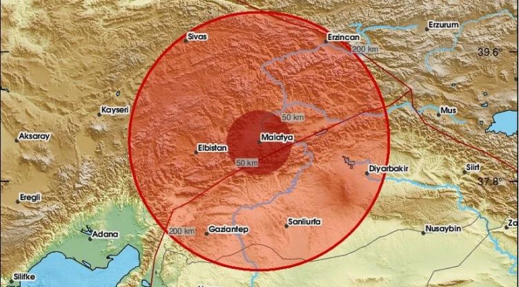 Terremoto en Turquía