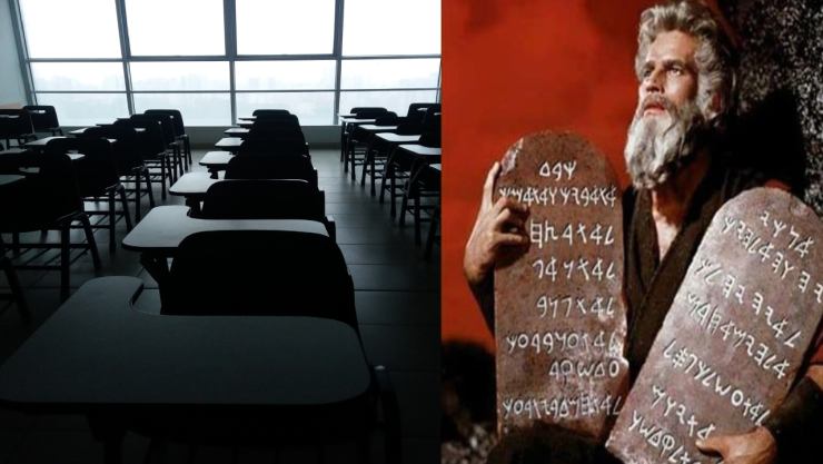 Escuelas enseñaran los 10 mandamientos