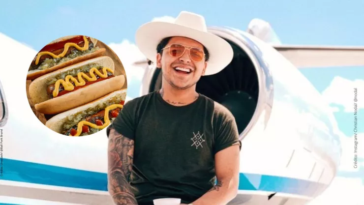 Con hot dogs, Christian Nodal envía VIDEO en medio de polémica con J Balvin.