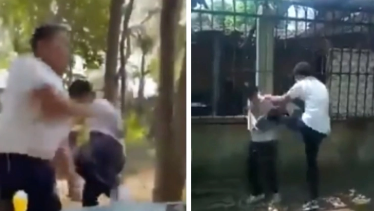 Chiapas peleas estudiantes videos