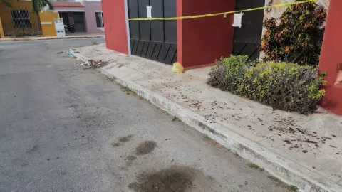 FOTOS: Fuerte pelea dejó a una persona con heridas de gravedad en Caucel