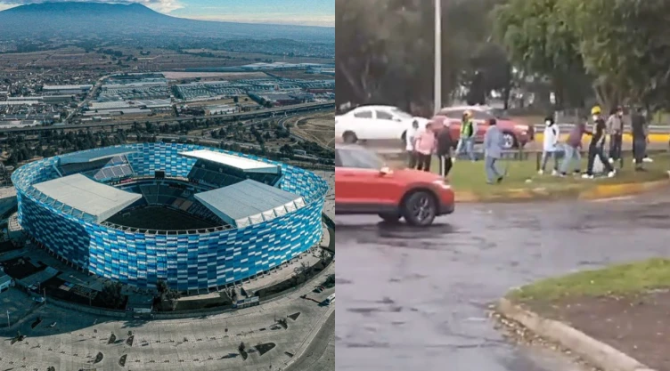Balacera-afuera-del-estadio-Cuauhtémoc-en-Puebla-deja-una-mujer-sin-vida