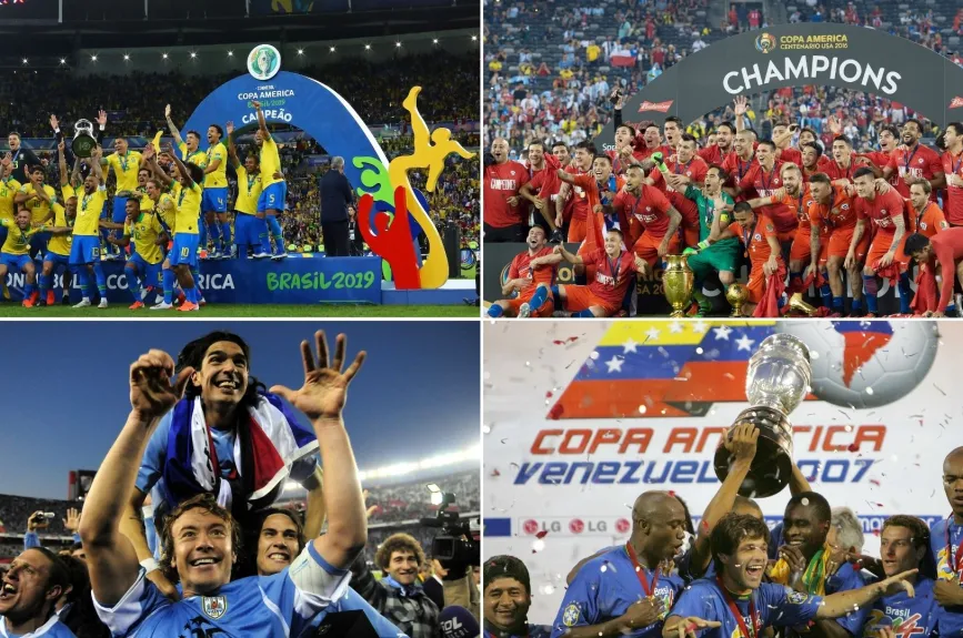 23 campeones ganadores Copa América 1995 2019.jpg