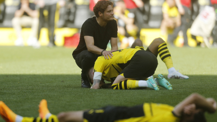 Marco Reus llora por la derrota