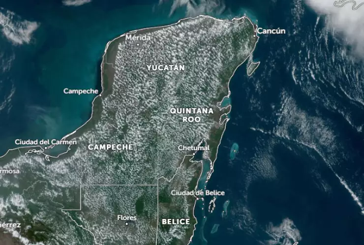 Este es el pronóstico del clima en Cancún hoy jueves 7 de marzo de 2024