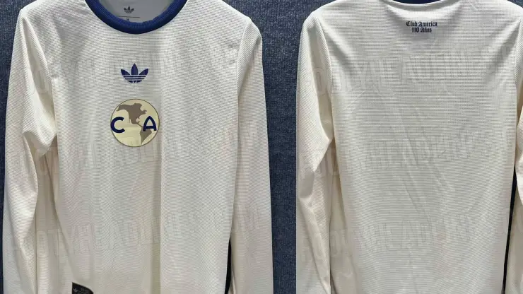 detalles playera 110 años américa
