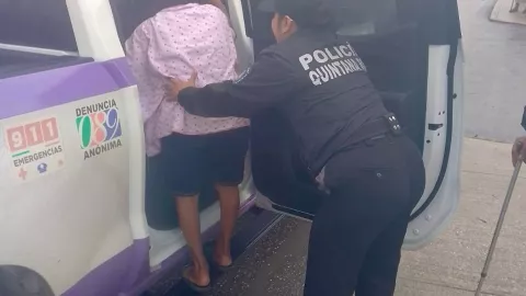 Apoyan en el traslado de ciudadanía ante las lluvias en Cancún hoy martes 18 de junio