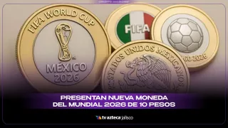 ¿Cómo luce la nueva moneda conmemorativa para el Mundial de México 2026?